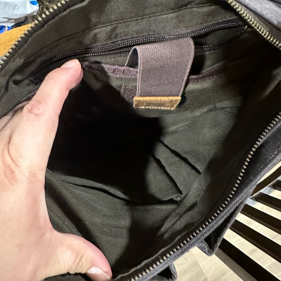 Wowbox leather canvas laptop messenger bag perfect condition - Picture 10 of 10